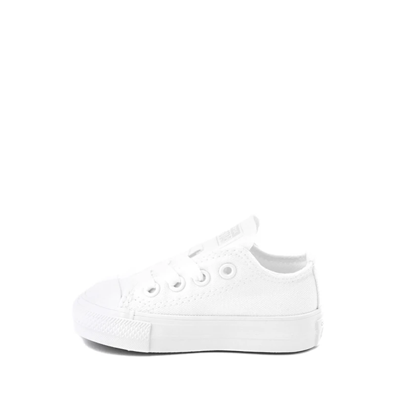 Converse Chuck Taylor All Star Low-Top Sneaker - Baby / Toddler White Monochrome