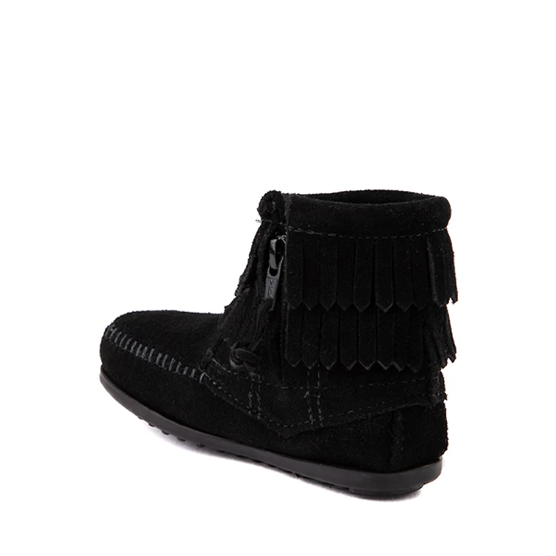 Minnetonka Double Fringe Bootie