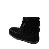 Minnetonka Double Fringe Bootie