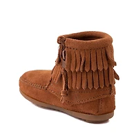 Minnetonka Double Fringe Bootie - Little Kid / Big Brown
