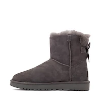 Womens UGG® Mini Bailey Bow II Boot - Gray