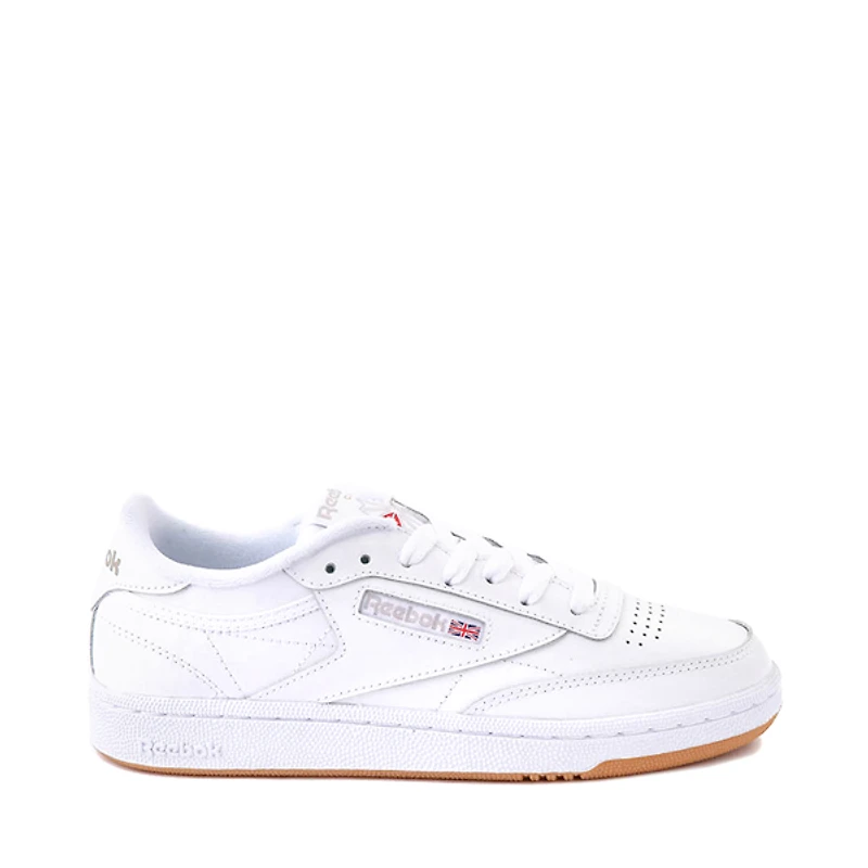 Womens Reebok Club C 85 Athletic Shoe - White / Gray Gum