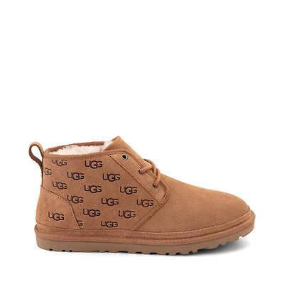Mens UGG® Neumel Emboss Chukka Boot - Chestnut