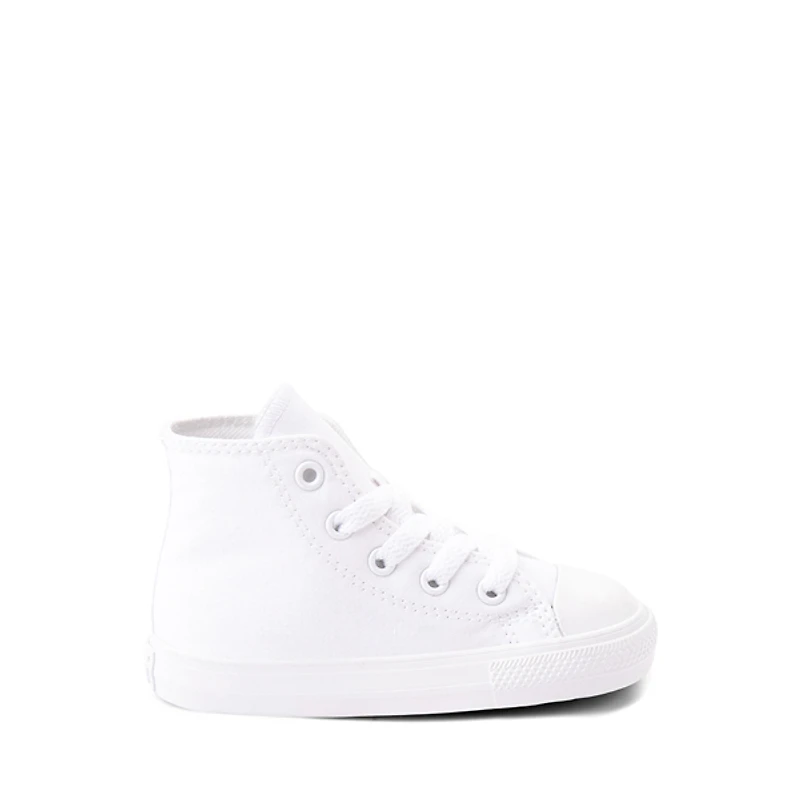 Converse Chuck Taylor All Star High-Top Sneaker - Baby / Toddler White Monochrome