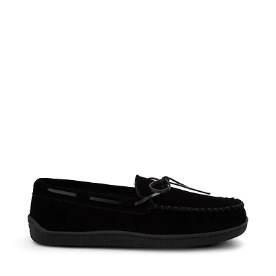 Mens Minnetonka Pile Lined Hardsole Slipper