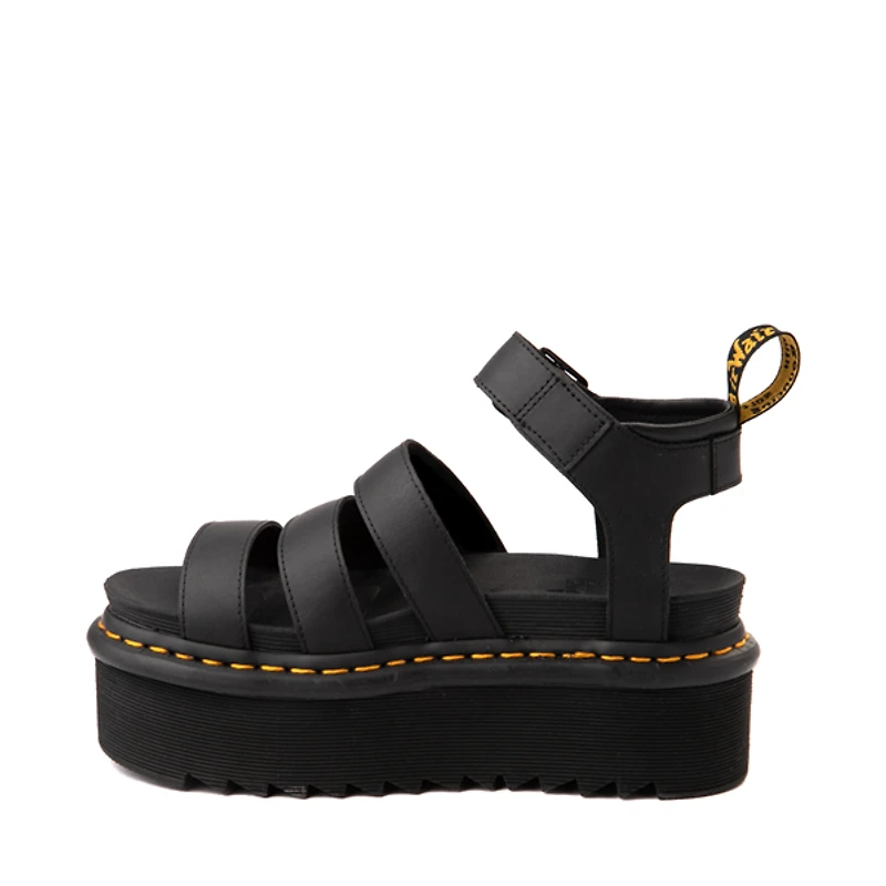 Womens Dr. Martens Blaire Platform Sandal - Black