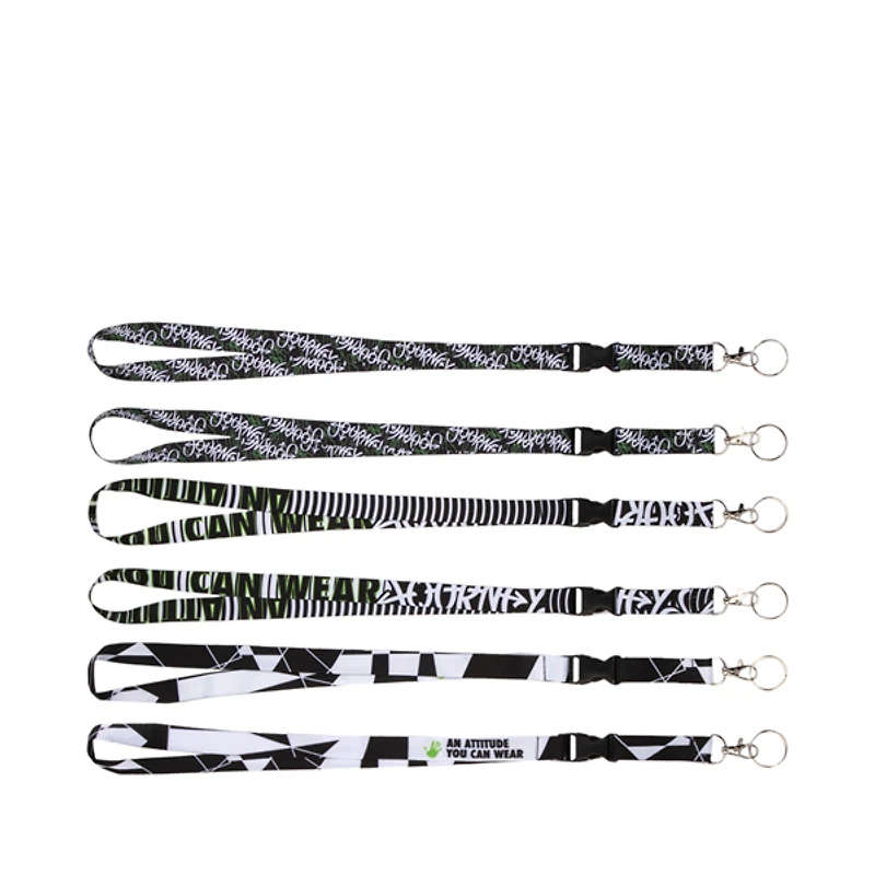 Journeys Lanyard 6 Pack - Multicolor