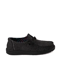 Womens HEYDUDE Wendy Sox Slip-On Casual Shoe - Black