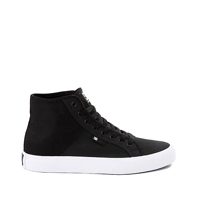 Mens DC Manual Hi SE Skate Shoe - Black