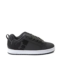Mens DC Court Graffik Skate Shoe - Gray / Black