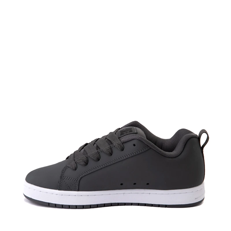 Mens DC Court Graffik Skate Shoe - Gray / Black