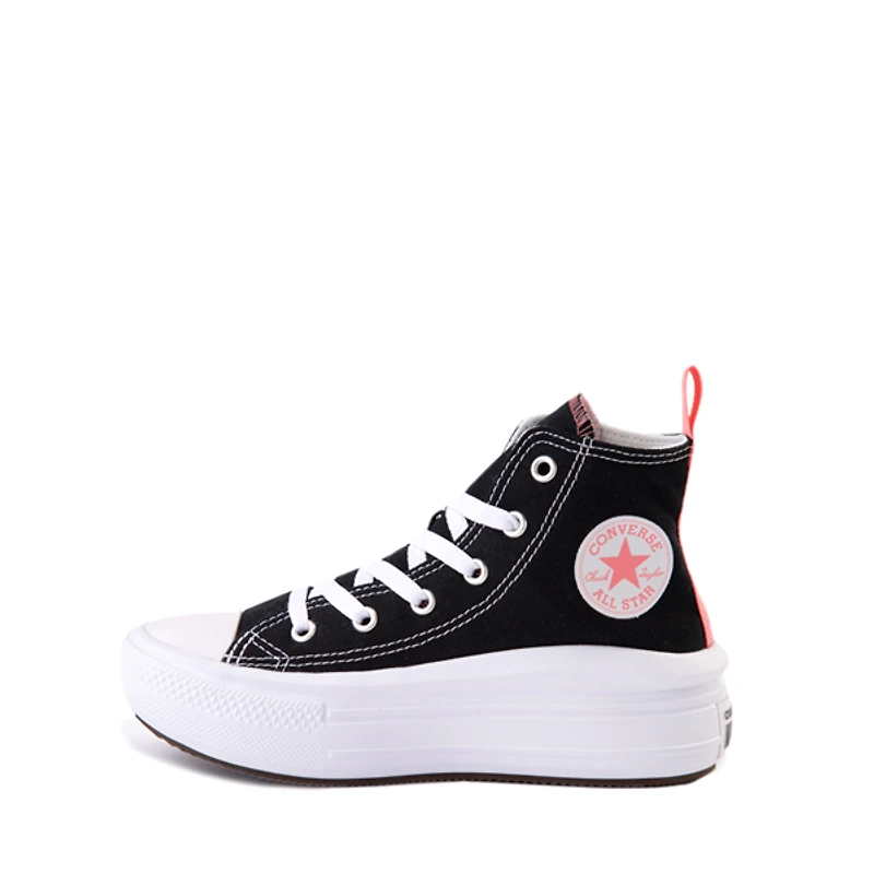 Converse Chuck Taylor All Star Move High-Top Platform Sneaker - Big Kid Black