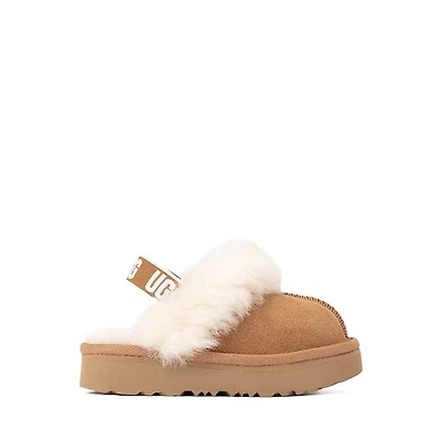 UGG® Funkette Clog - Toddler / Little Kid Chestnut