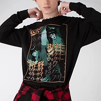 Naruto Long Sleeve Tee - Black