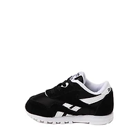 Reebok Classic Nylon Athletic Shoe - Baby / Toddler - Black / White