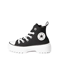 Converse Chuck Taylor All Star Lugged Lift High-Top Sneaker - Little Kid - Black / White