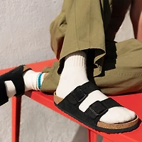Womens Birkenstock Arizona Soft Footbed Slide Sandal