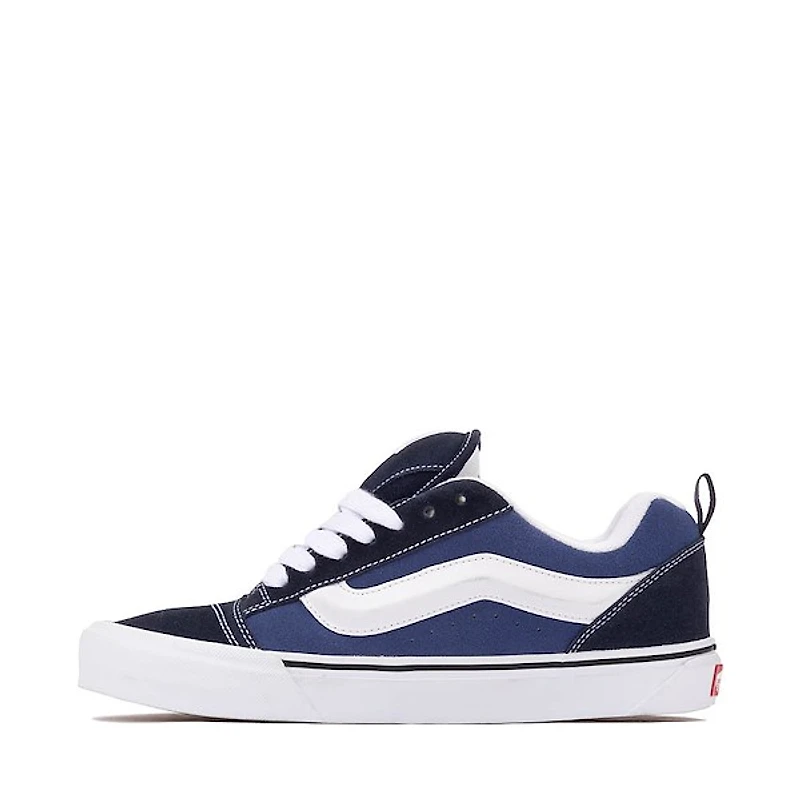 Vans Knu Skool Skate Shoe - Navy / True White