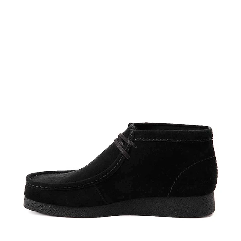 Mens Clarks Wallabee EVO Chukka Boot - Black