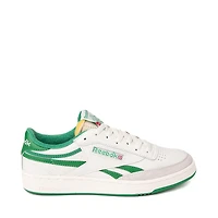 Mens Reebok Club C Revenge Vintage Athletic Shoe - Cream / Green