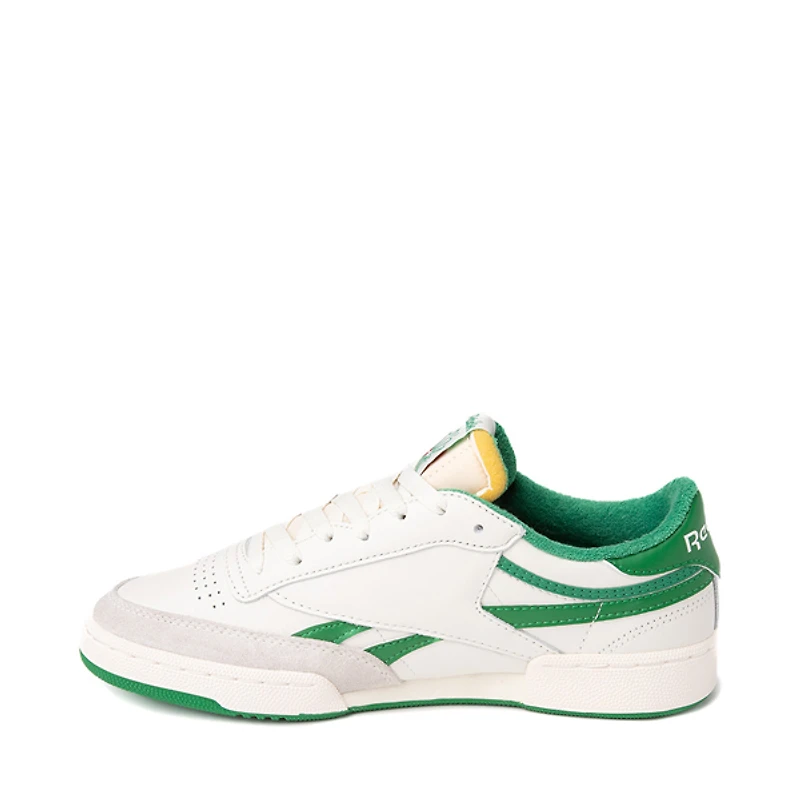 Mens Reebok Club C Revenge Vintage Athletic Shoe - Cream / Green