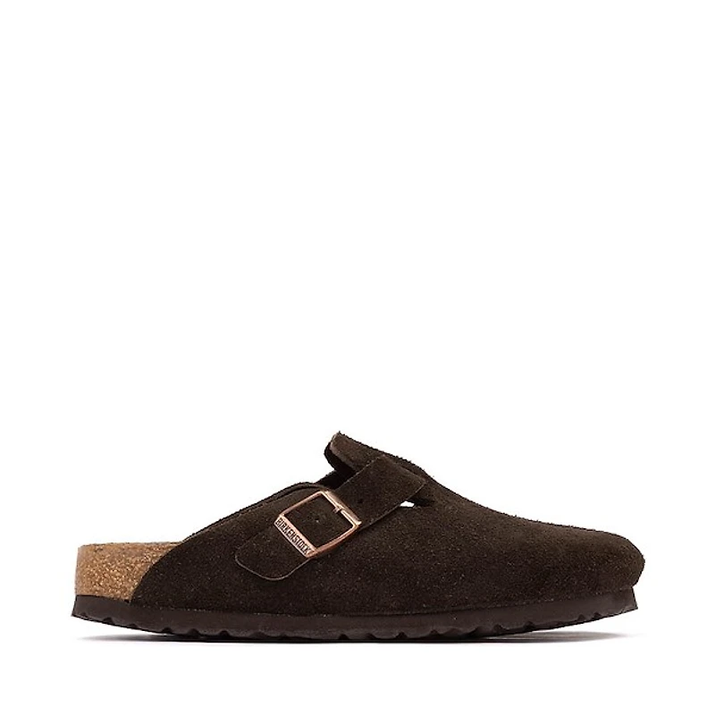Womens Birkenstock Boston Soft Footbed Clog - Mocha