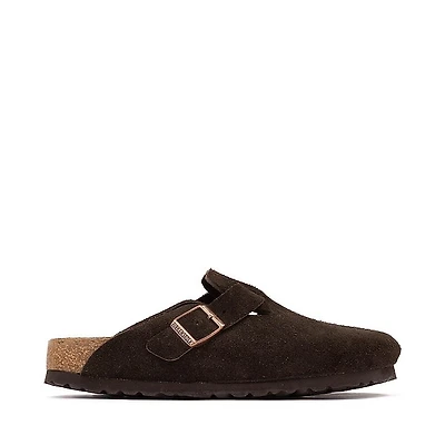 Womens Birkenstock Boston Soft Footbed Clog - Mocha