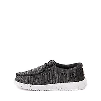 HEYDUDE Wally Casual Shoe - Little Kid / Big Black White