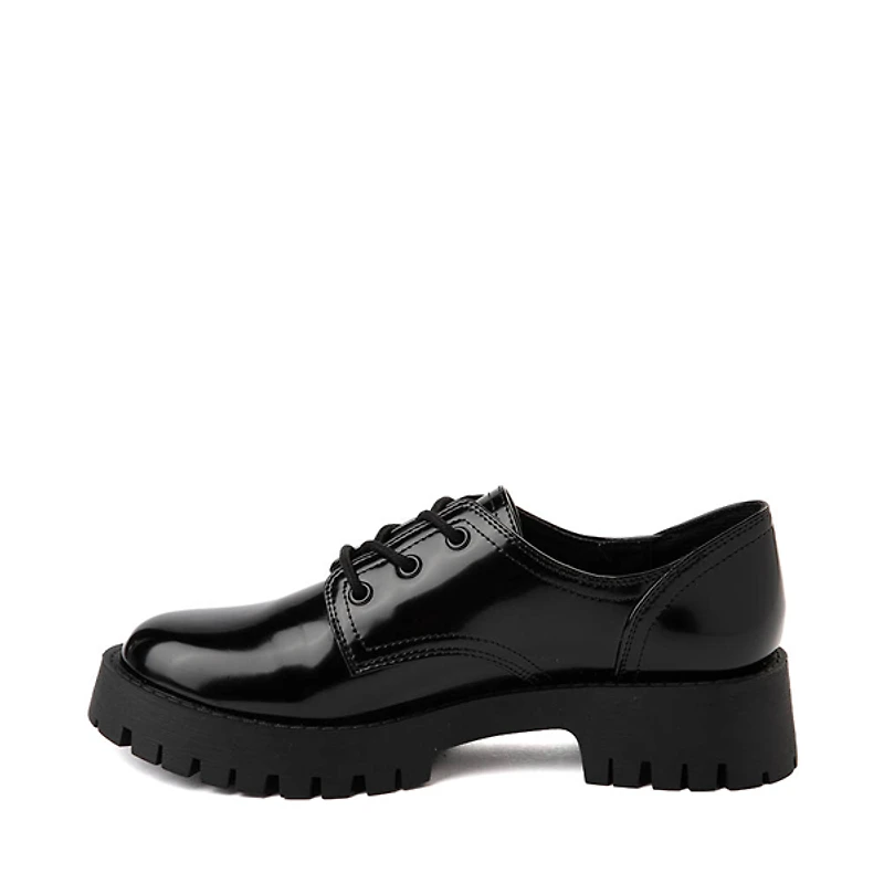 Womens Madden Girl Hallie Platform Oxford Casual Shoe - Black