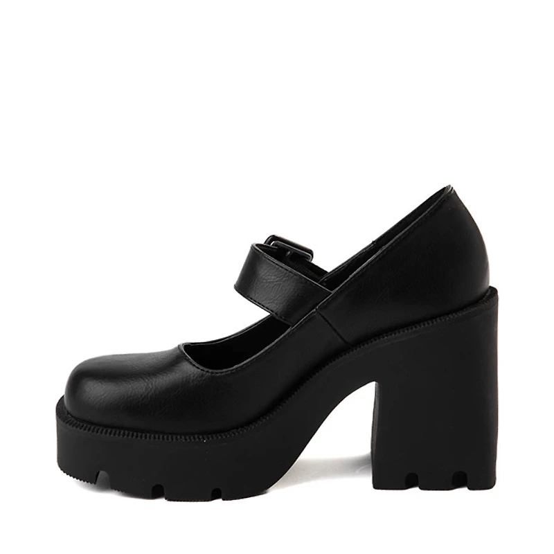 Womens Madden Girl Trinity Platform Mary Jane Heel - Black