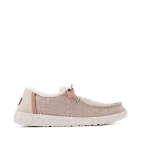 Womens HEYDUDE Wendy Slip-On Casual Shoe - Natural