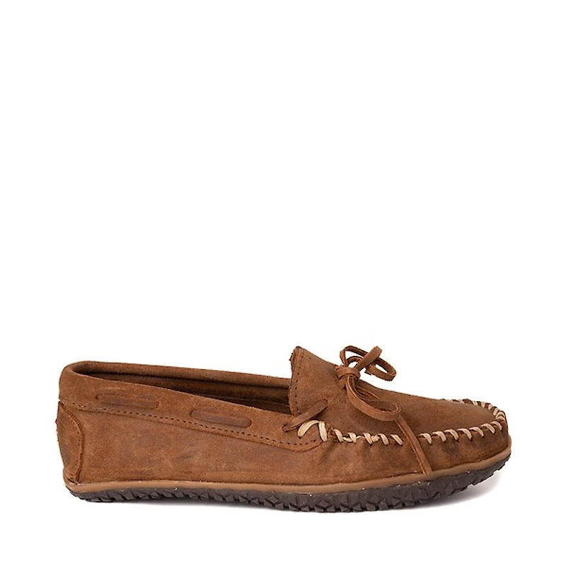 Mens Minnetonka Tie Tread Moccasin