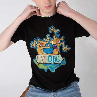 CatDog Tee - Black