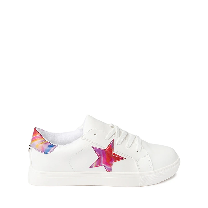 Steve Madden JREZUME Sneaker - Little Kid / Big White Rainbow