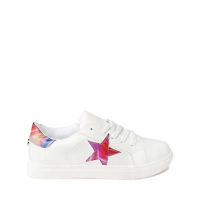 Steve Madden JREZUME Sneaker - Little Kid / Big White Rainbow