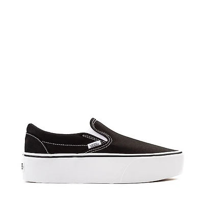 Vans Classic Slip-On Stackform Skate Shoe - Black