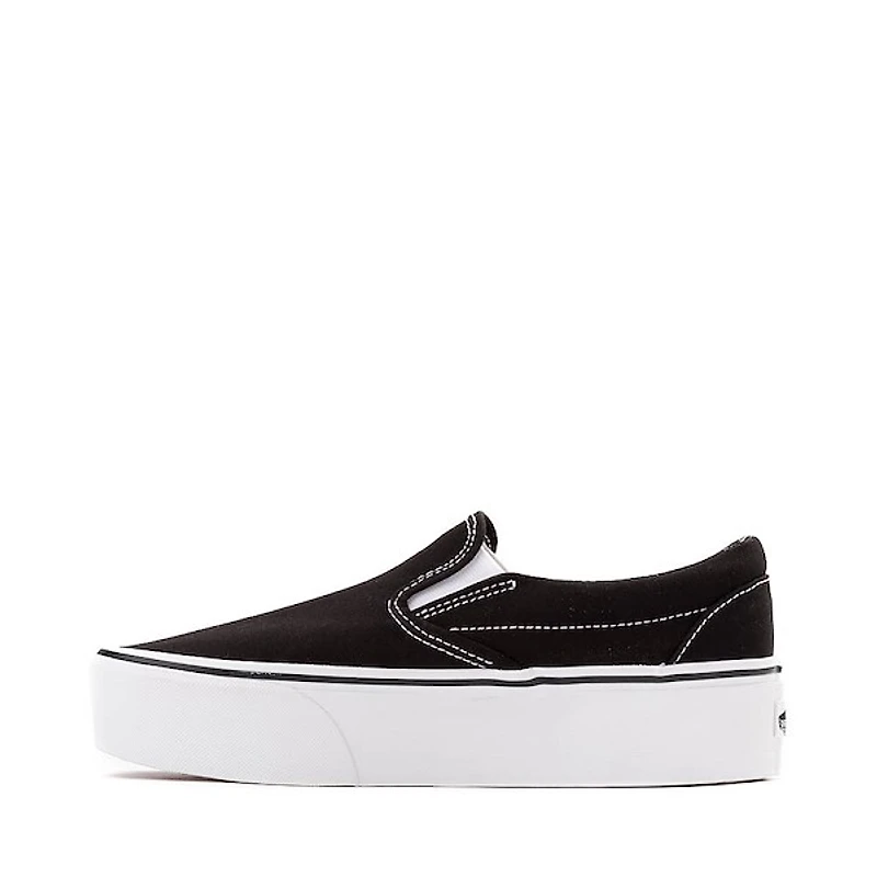 Vans Classic Slip-On Stackform Skate Shoe - Black