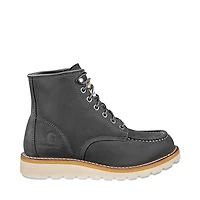 Womens Carhartt® 6" Moc-Toe Wedge Boot - Dark Gray
