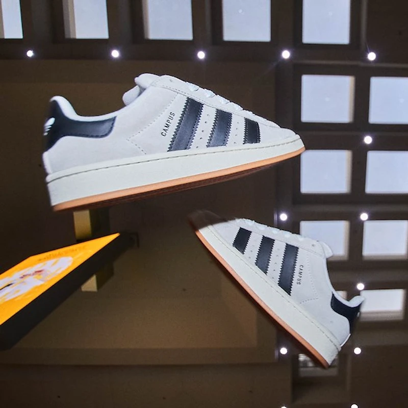 Womens adidas Campus '00s Athletic Shoe - Crystal White / Core Black