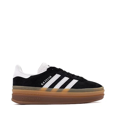 Womens adidas Gazelle Bold Athletic Shoe - Core Black / Cloud White