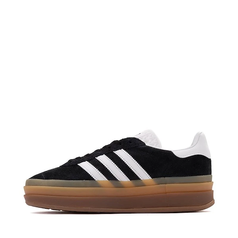Womens adidas Gazelle Bold Athletic Shoe - Core Black / Cloud White