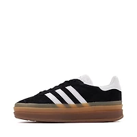 Womens adidas Gazelle Bold Athletic Shoe - Core Black / Cloud White