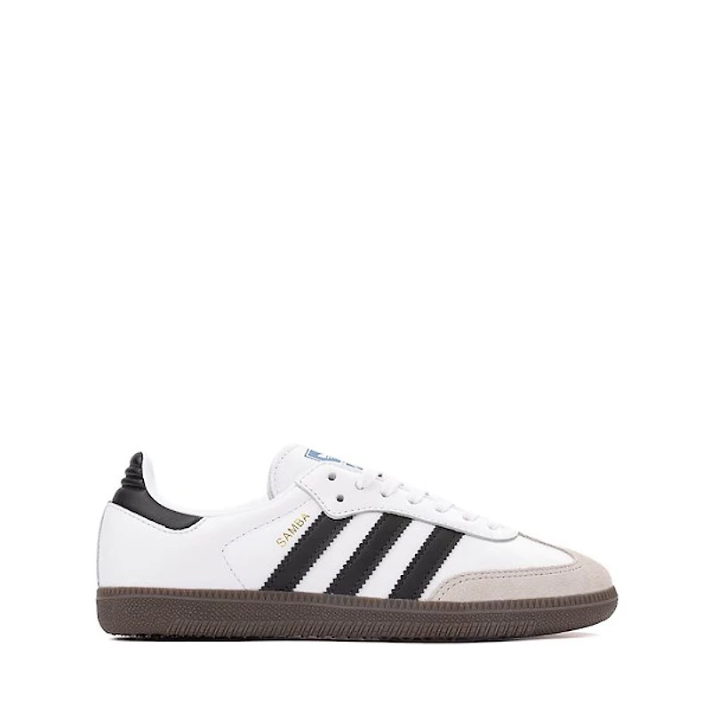 adidas Samba OG Athletic Shoe - Little Kid Cloud White / Core Black Gum