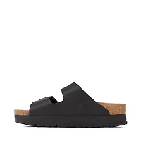 Womens Papillio by Birkenstock® Arizona Flex Platform Slide Sandal - Black