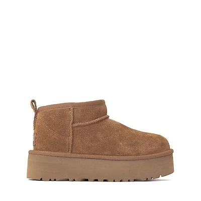 UGG® Classic Ultra Mini Platform Boot - Little Kid / Big Kid - Chestnut
