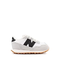 New Balance 237 Athletic Shoe - Baby / Toddler White Black