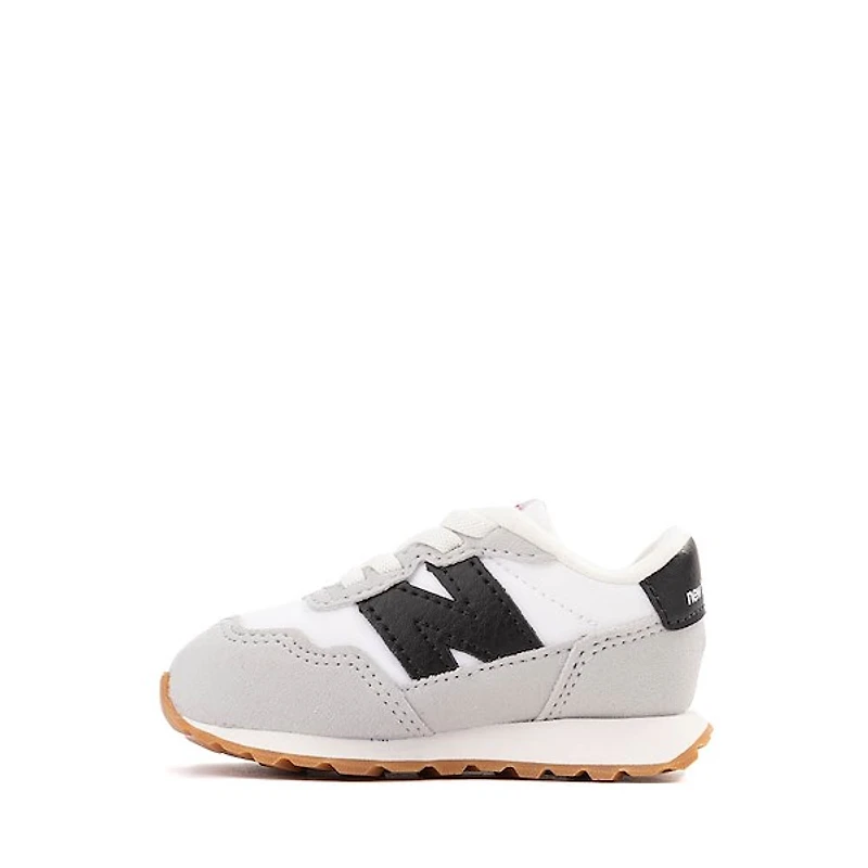 New Balance 237 Athletic Shoe - Baby / Toddler White Black