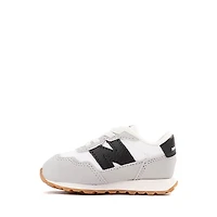 New Balance 237 Athletic Shoe - Baby / Toddler White Black