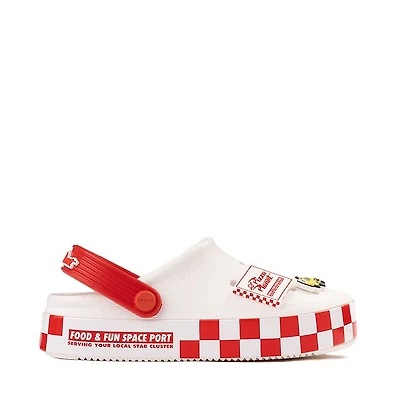 Disney Pixar Toy Story Crocs Pizza Planet Off-Court Clog - White