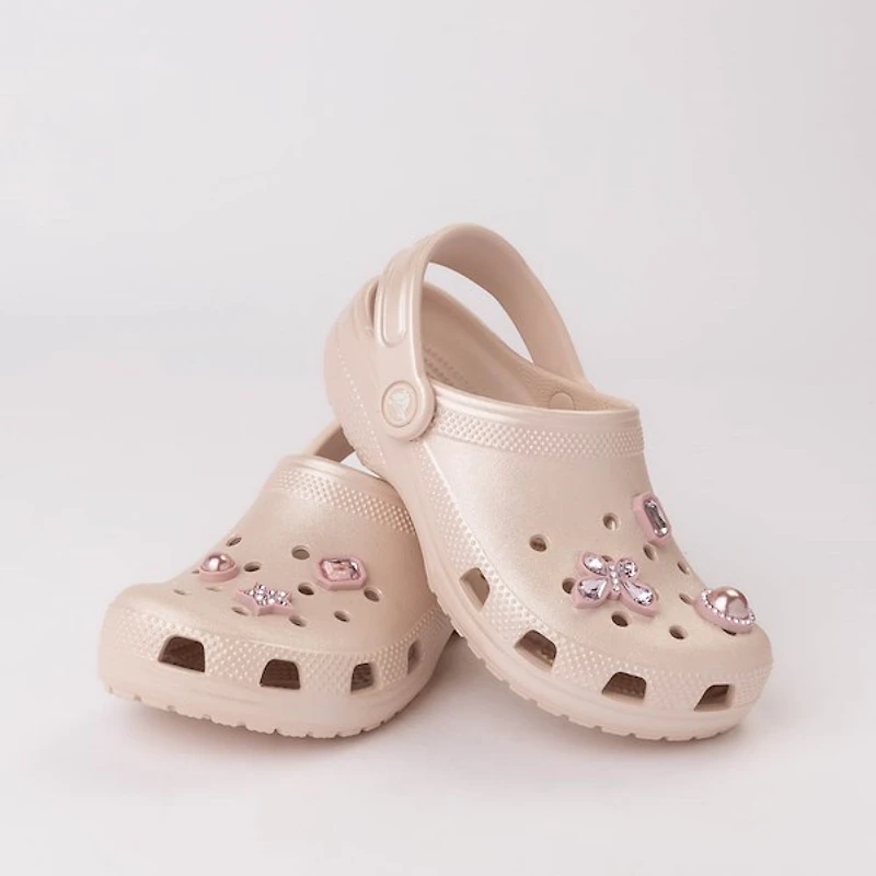 Crocs Classic Gemstone Clog - Little Kid / Big Kid - Pink Quartz